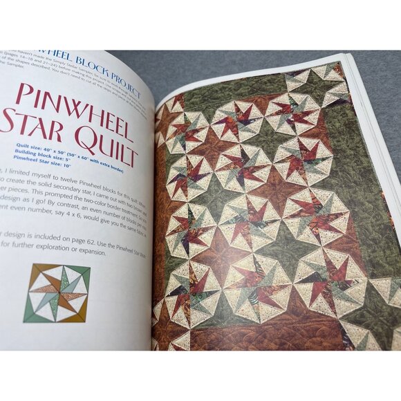 A New Twist on Triangles by Mary Sue Suit Quilting Book - Picture 6 of 12